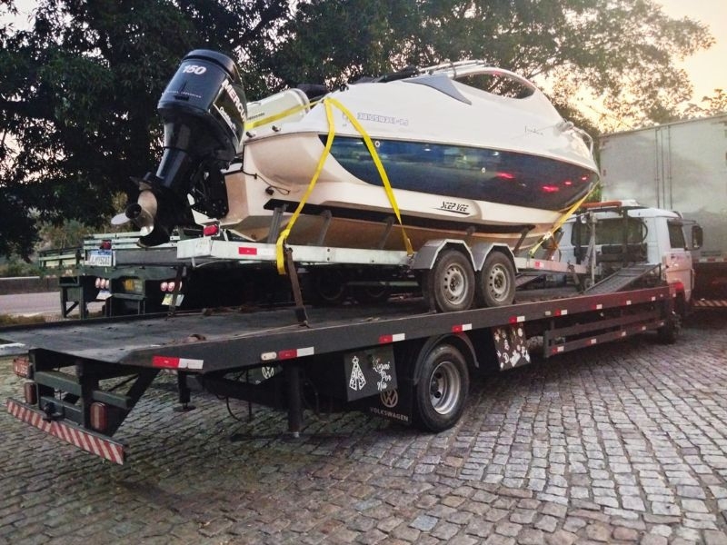 Transporte de Lancha em SANTA MARIA MADALENA